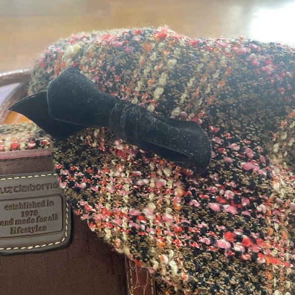 Hat and bag - throwback ladies Liz C. Tweed set  Y2K 2000 - Picture 2 of 7